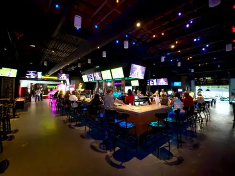 Embrace the vibrant energy of a buzzing social night.